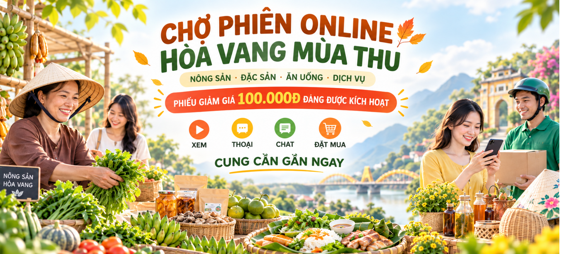 Chợ phiên online Hòa Vang 2