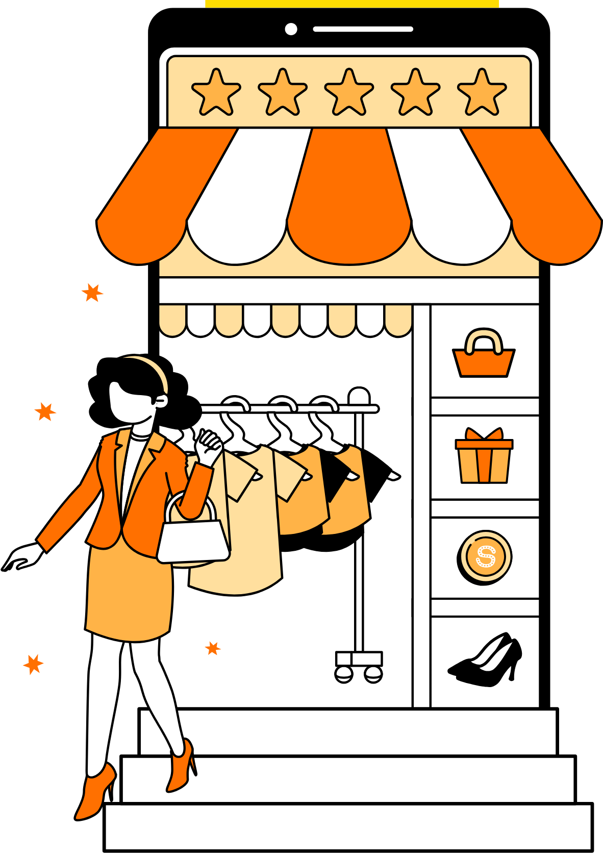 Store illustration